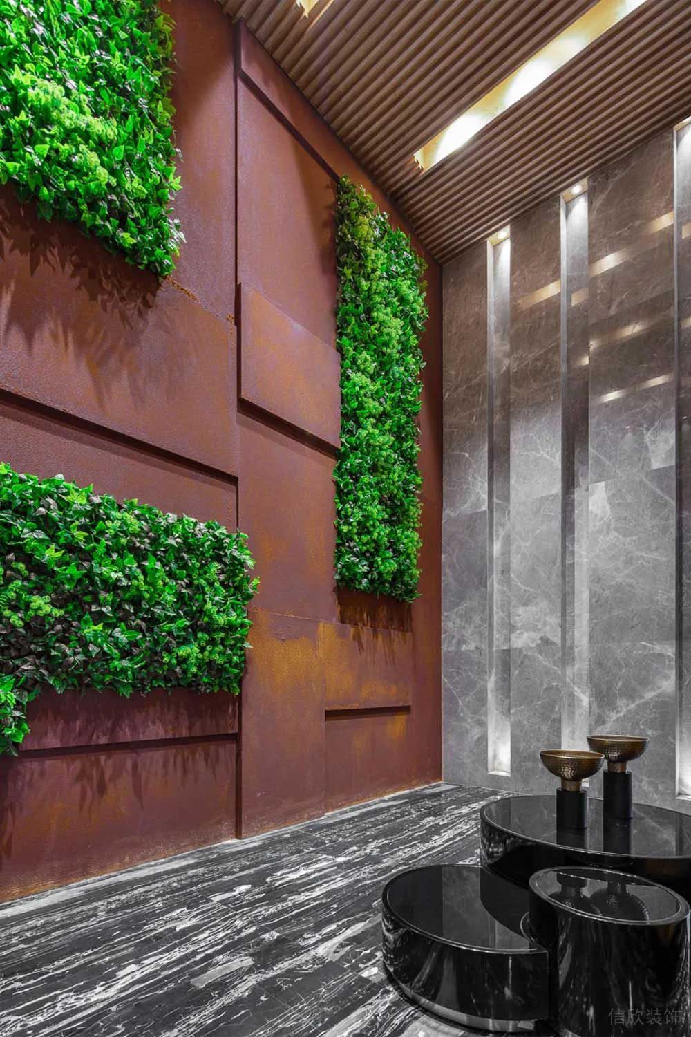 現(xiàn)代工業(yè)風(fēng)辦公空間門廳設(shè)計裝修圖