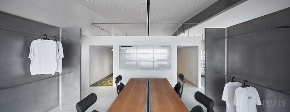 現(xiàn)代工業(yè)風(fēng)商務(wù)辦公場所工作洽談區(qū)空間設(shè)計裝修圖