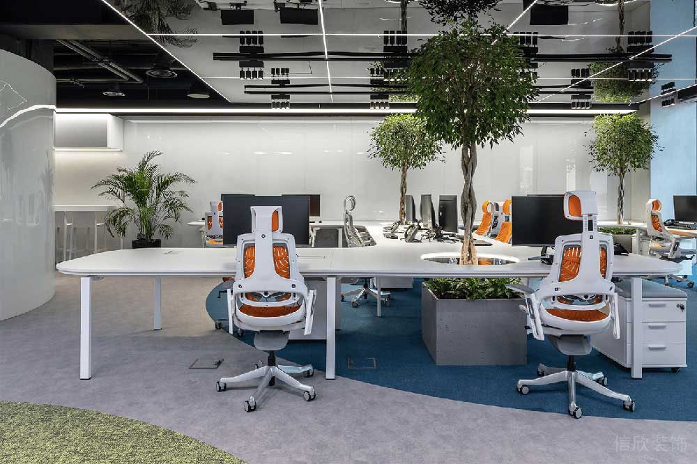 現(xiàn)代工業(yè)風(fēng)商務(wù)辦公室裝修圖