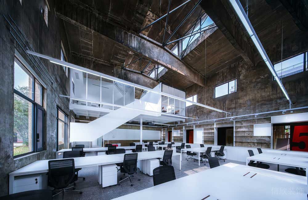 現(xiàn)代工業(yè)商務(wù)辦公空間設(shè)計(jì)裝修圖