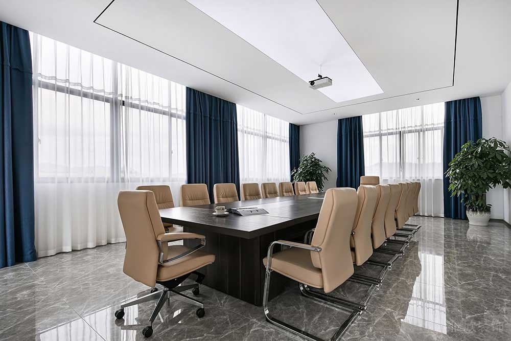 現(xiàn)代簡(jiǎn)約風(fēng)格辦公場(chǎng)所商務(wù)會(huì)議室設(shè)計(jì)裝修圖