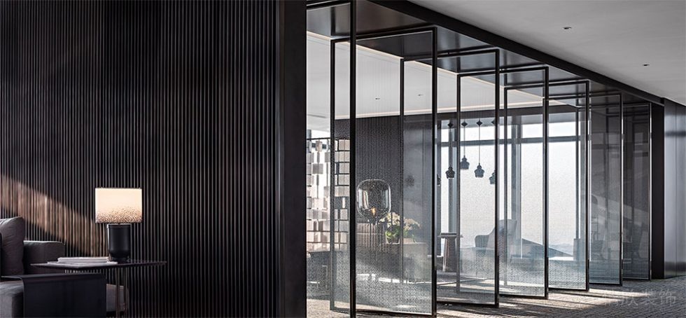 現(xiàn)代簡(jiǎn)約風(fēng)格商務(wù)辦公場(chǎng)所門(mén)廊設(shè)計(jì)裝修圖