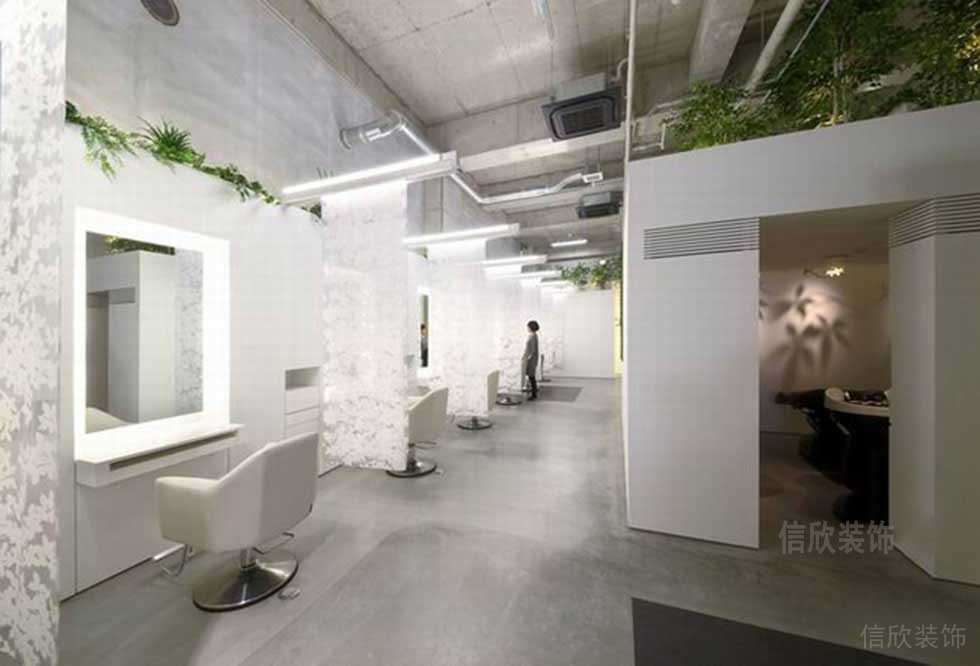 簡(jiǎn)約風(fēng)格美發(fā)店大廳