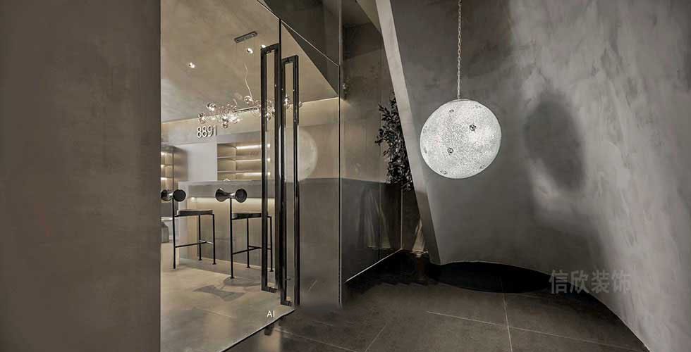 8891美學(xué)沙龍入戶裝修設(shè)計