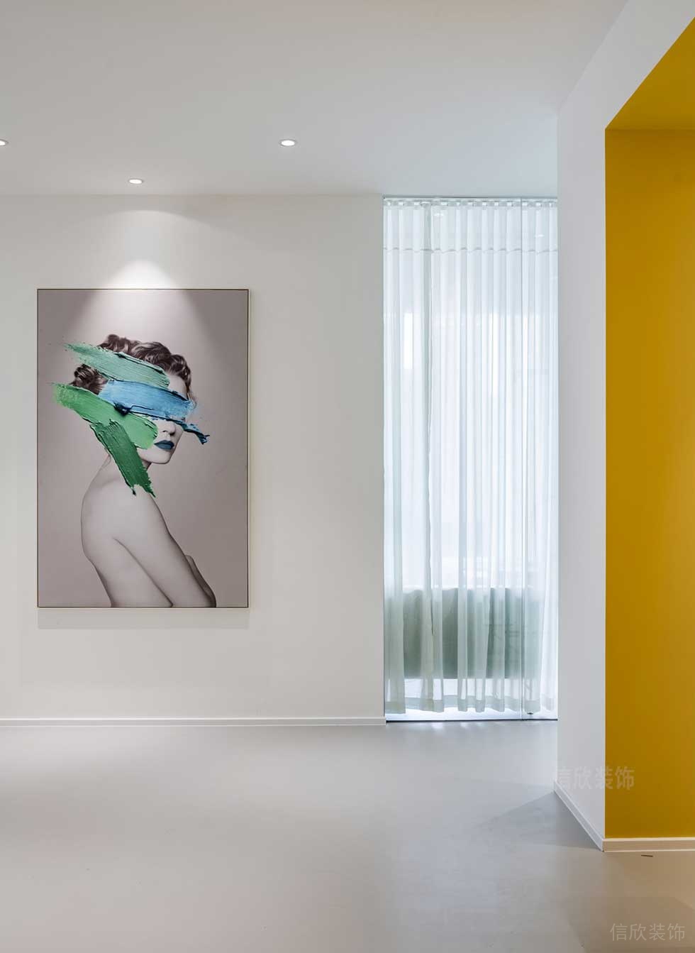 美容店裝修墻面美容裝飾掛畫