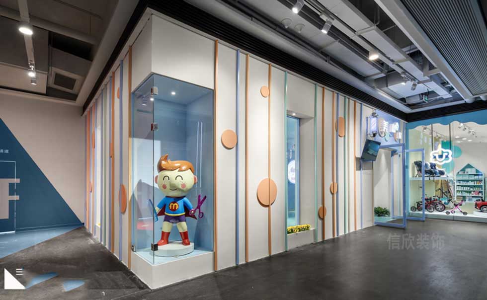 深圳兒童美發(fā)店外立面裝修設(shè)計(jì)