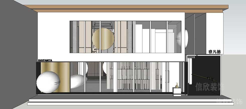 平面設(shè)計(jì)圖樓層渲染圖