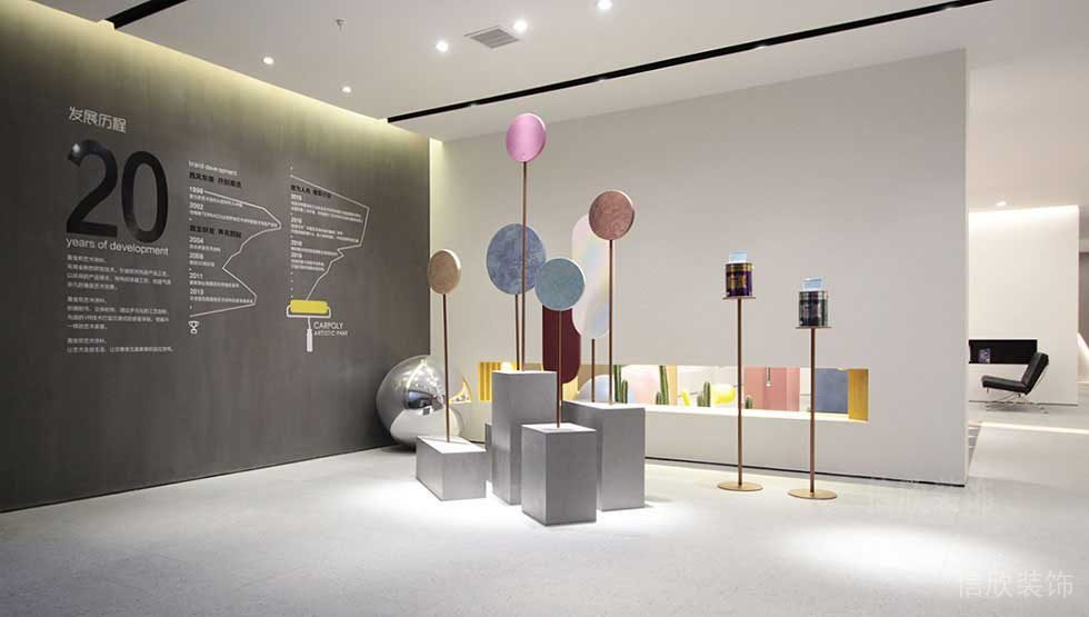 辦公室字體形象板裝修效果圖背景板品牌發(fā)展歷程裝修藝術(shù)現(xiàn)代鏤空墻體效果圖