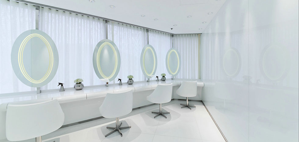 美發(fā)店豪華工作區(qū)