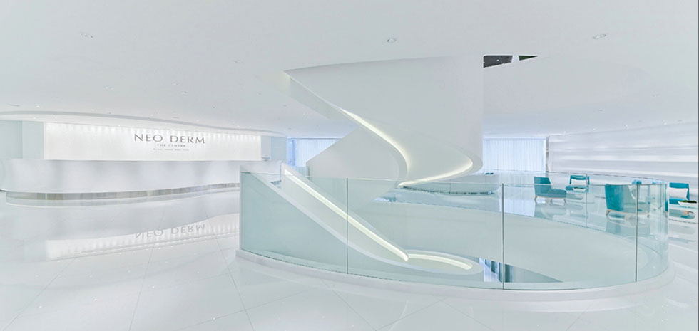 美發(fā)店豪華大廳