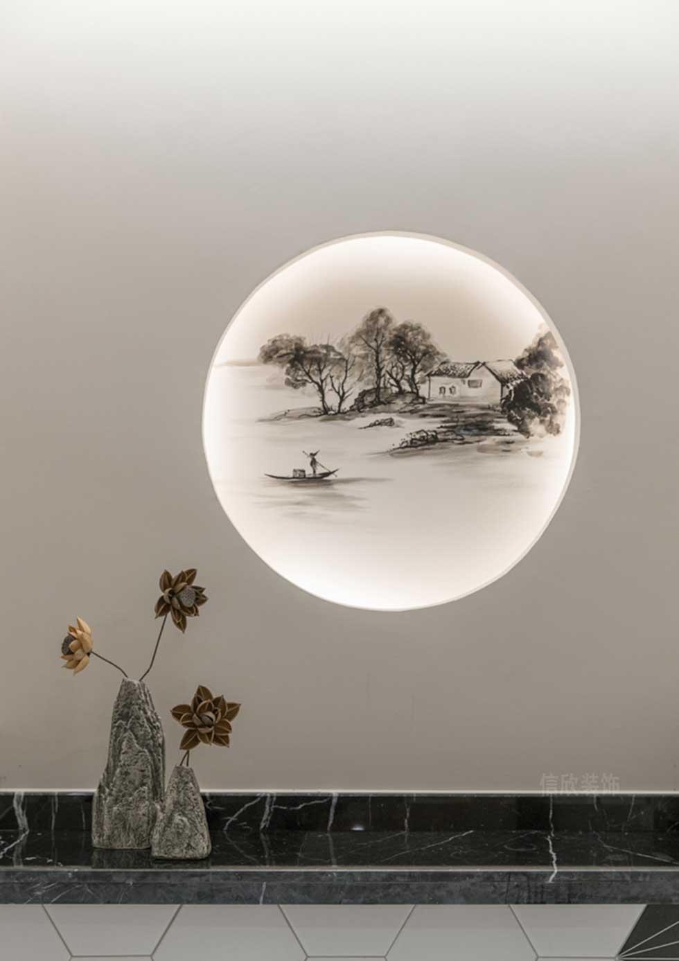 深圳羅湖美容店室內(nèi)景觀裝修設(shè)計