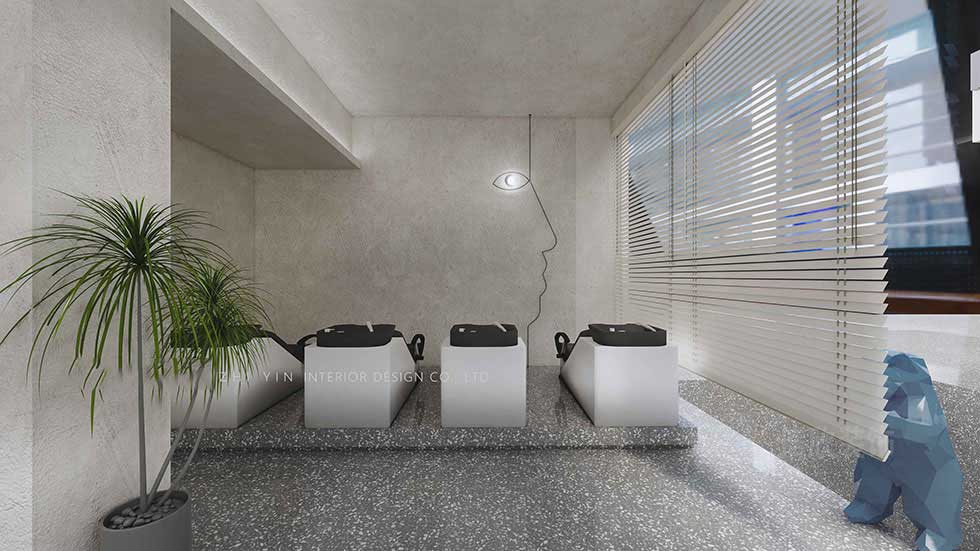 深圳I iCare美發(fā)沙龍洗頭區(qū)裝修設(shè)計(jì) 深圳I iCare美發(fā)沙龍洗頭區(qū)裝修設(shè)計(jì)