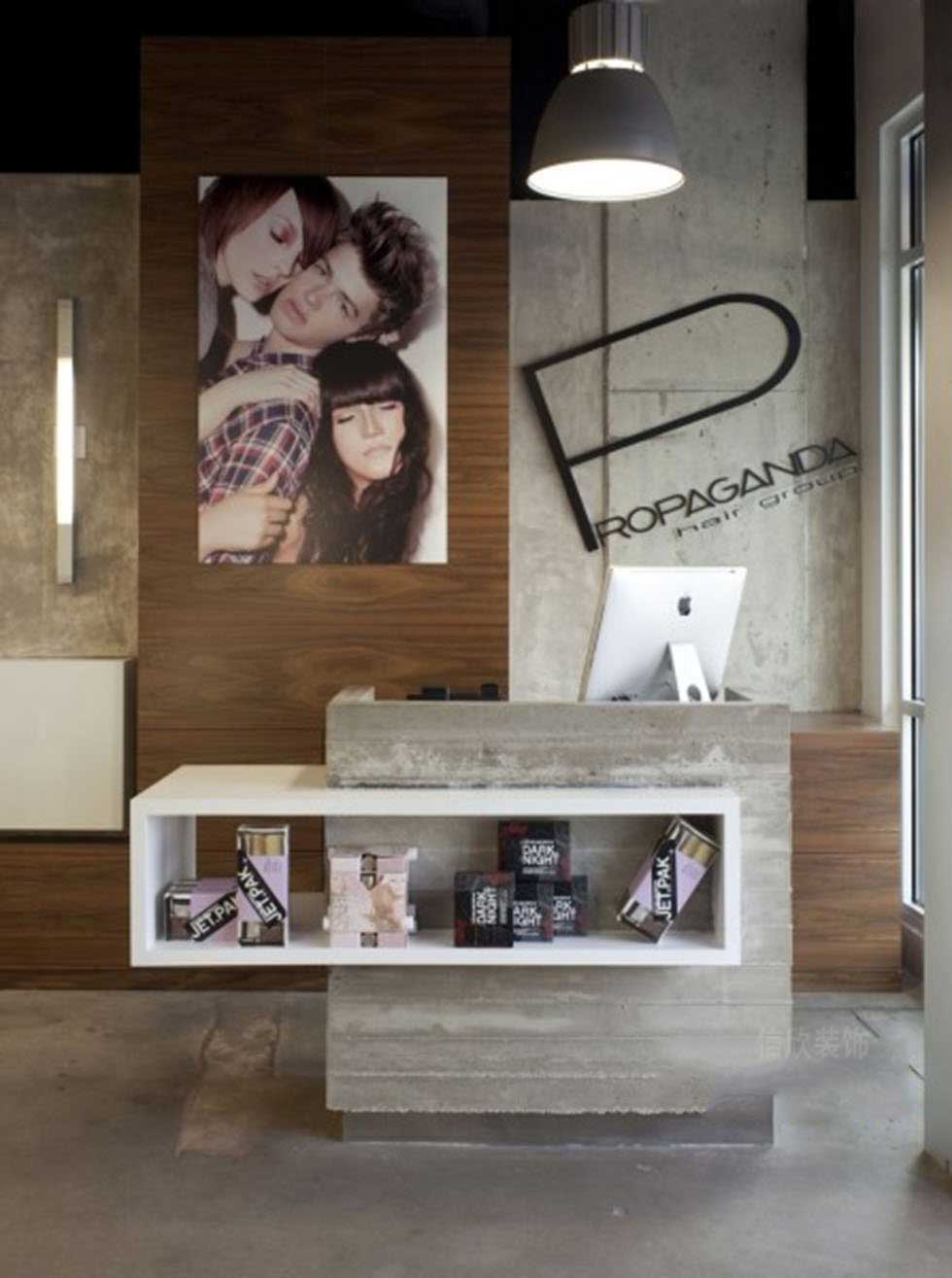 高檔美發(fā)店前臺