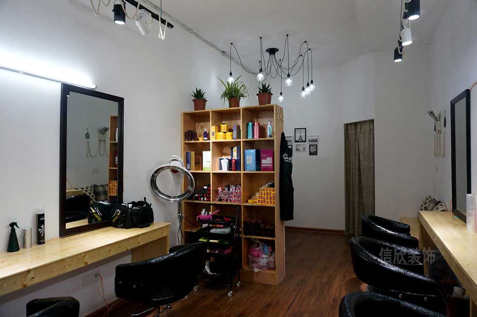 深圳龍華美發(fā)店頂面裝修設計