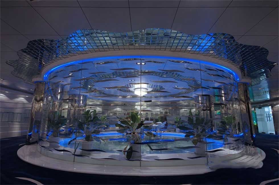 企業(yè)產品展廳展示區(qū)裝修設計