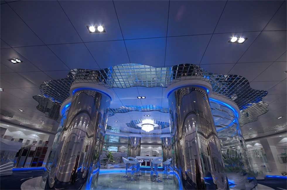 企業(yè)產品展廳大廳裝修設計