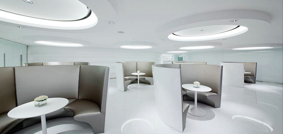 美發(fā)店豪華休息區(qū)