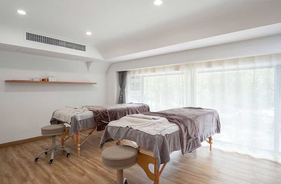 深圳福田美容養(yǎng)生店美容間裝修設計