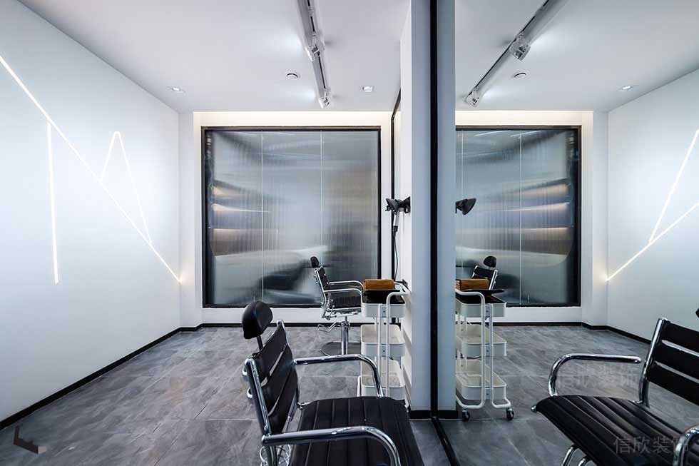 深圳時(shí)尚造型工作室美發(fā)區(qū)裝修設(shè)計(jì)