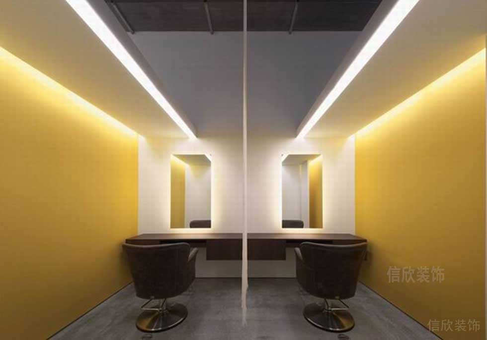 簡(jiǎn)約風(fēng)格美發(fā)店理發(fā)間