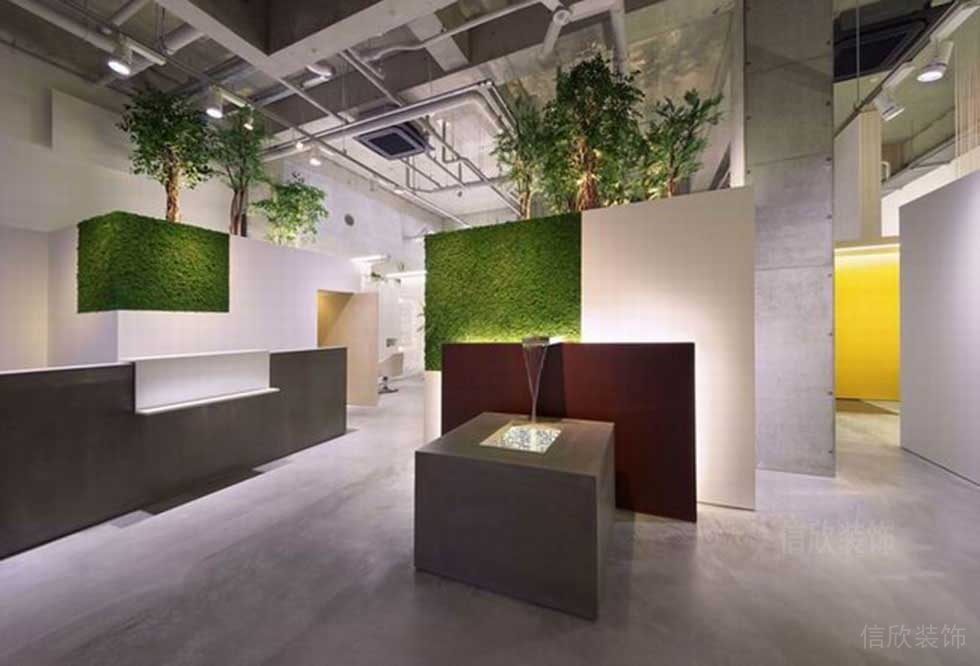 簡(jiǎn)約風(fēng)格美發(fā)店前臺(tái)