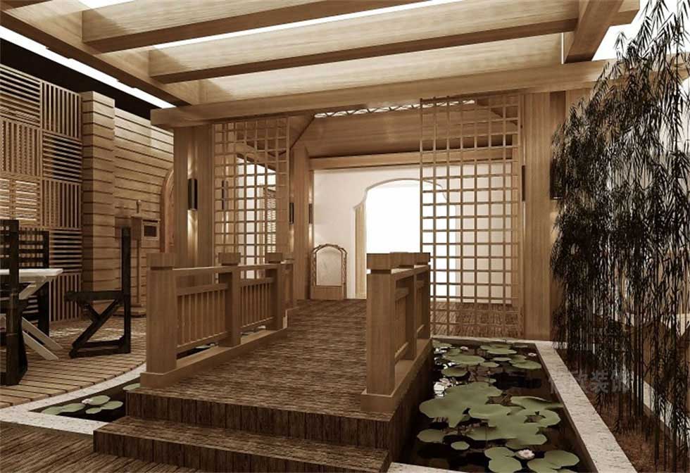 實木制品展廳大廳裝修設(shè)計 實木制品展廳大廳裝修設(shè)計