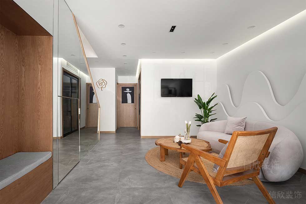 深圳福田美容養(yǎng)生店會客區(qū)裝修設計