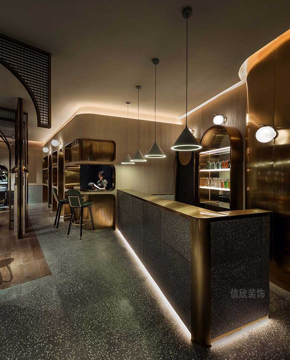 深圳龍華發(fā)廊前臺裝修設(shè)計 深圳龍華發(fā)廊前臺裝修設(shè)計