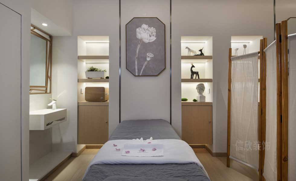 深圳羅湖美容店美容間裝修設(shè)計