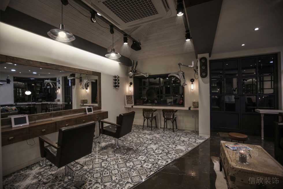 深圳龍華美發(fā)店造型區(qū)設(shè)計(jì)