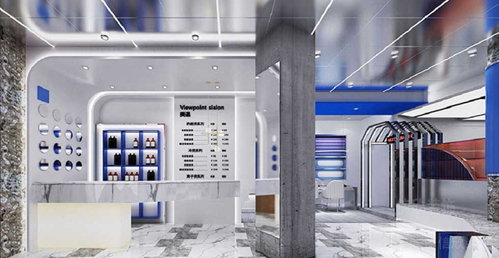 美發(fā)店主題大廳裝修設(shè)計 美發(fā)店主題大廳裝修設(shè)計