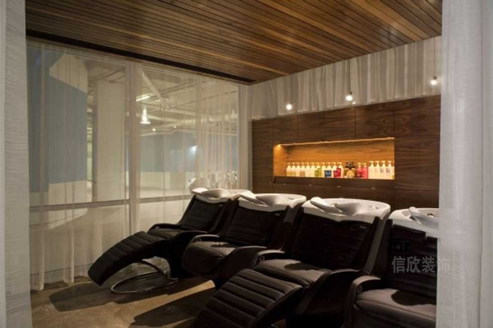 高檔美發(fā)店洗發(fā)區(qū)