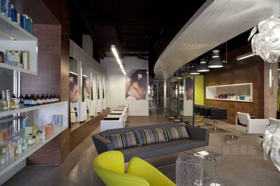 高檔美發(fā)店大廳