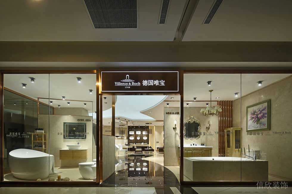 店鋪裝修輕奢風(fēng)裝修店鋪設(shè)計(jì)效果圖玻璃櫥窗裝修