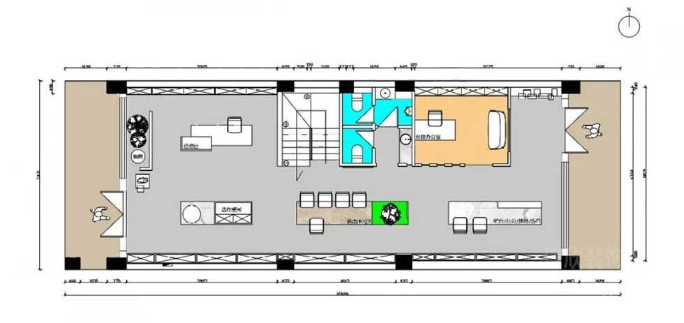 辦公室裝修平面設(shè)計(jì)圖