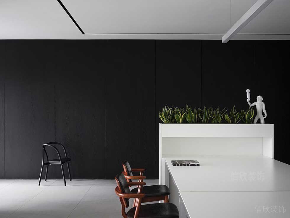 極簡風(fēng)格辦公空間會議室設(shè)計圖