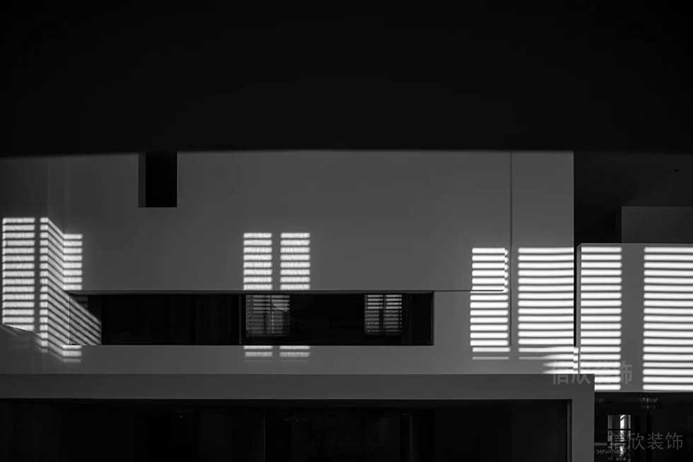 極簡風(fēng)格辦公室茶水間吧臺效果圖