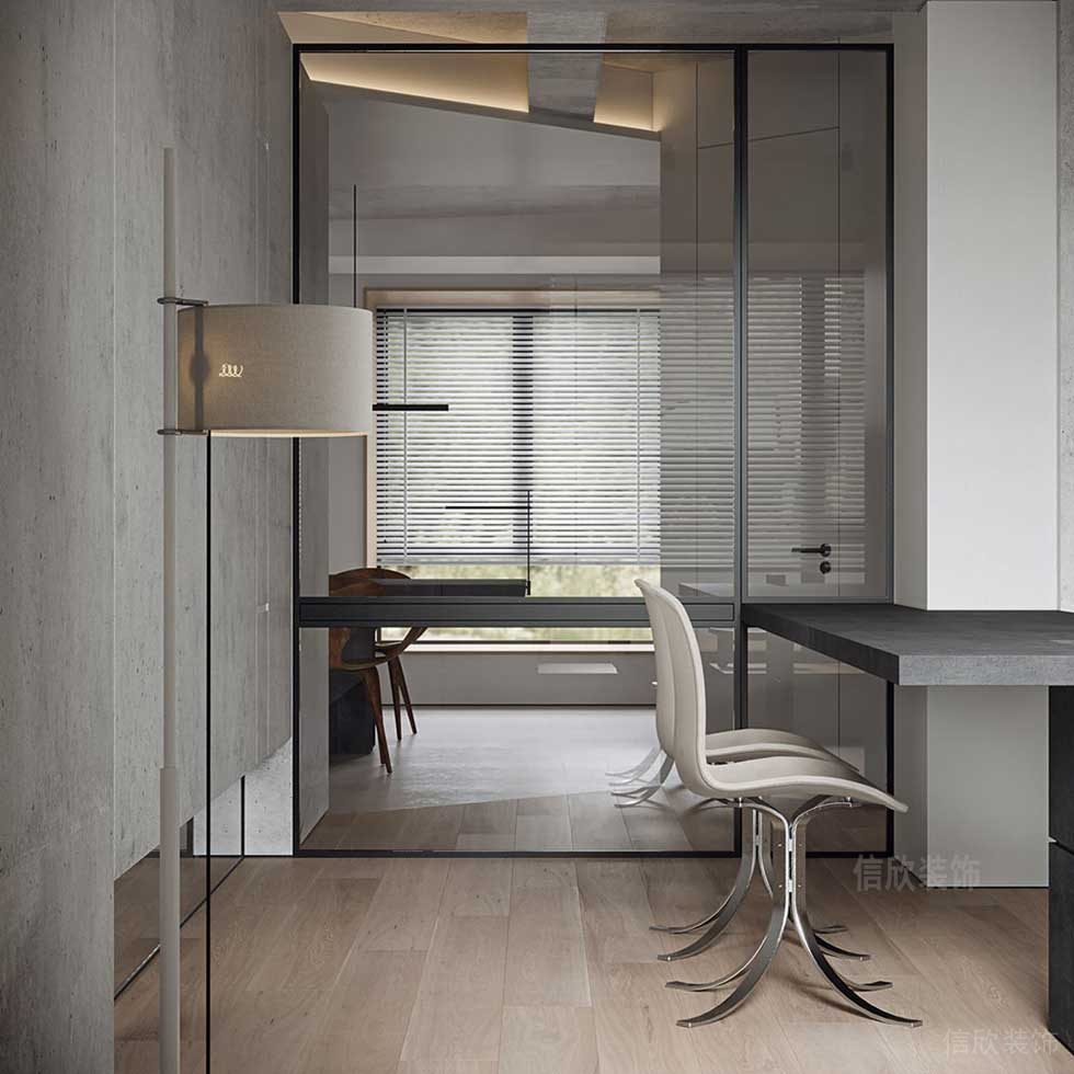 極簡(jiǎn)風(fēng)格辦公室裝修工程休閑區(qū)效果圖