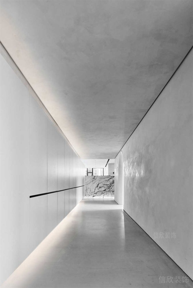 極簡(jiǎn)風(fēng)格公司案例走廊裝修圖