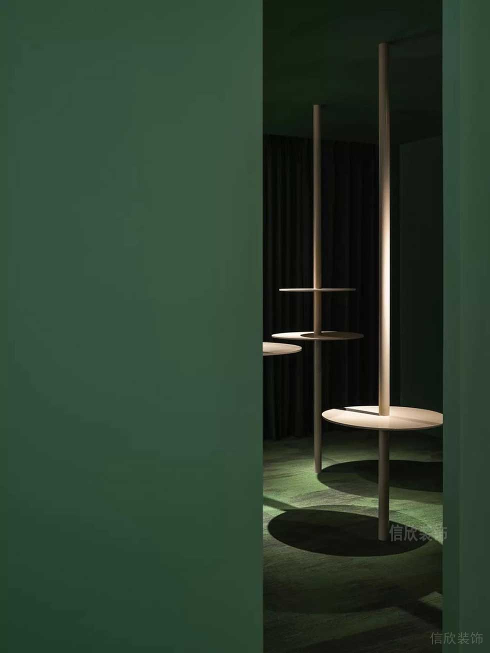 簡約北歐風辦公空間休息室案例裝修圖