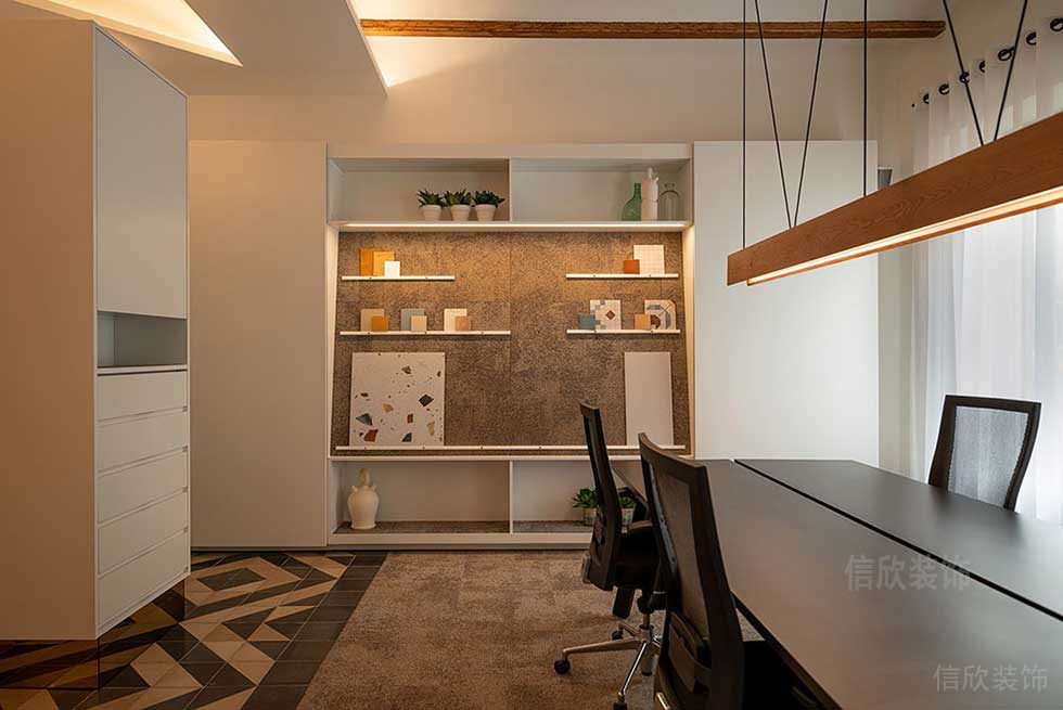 會(huì)議室裝修設(shè)計(jì)收納墻柜效果圖地毯裝修