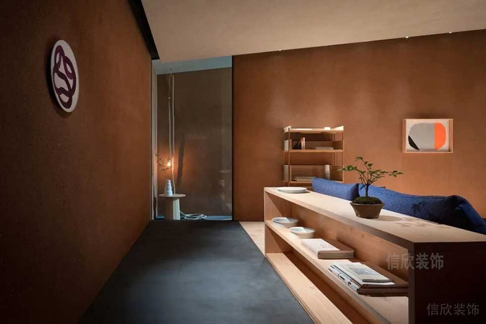 簡約風(fēng)格辦公空間案例休息室裝修圖