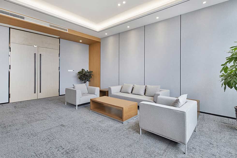 簡(jiǎn)約風(fēng)格辦公空間商務(wù)會(huì)客接待室裝修圖