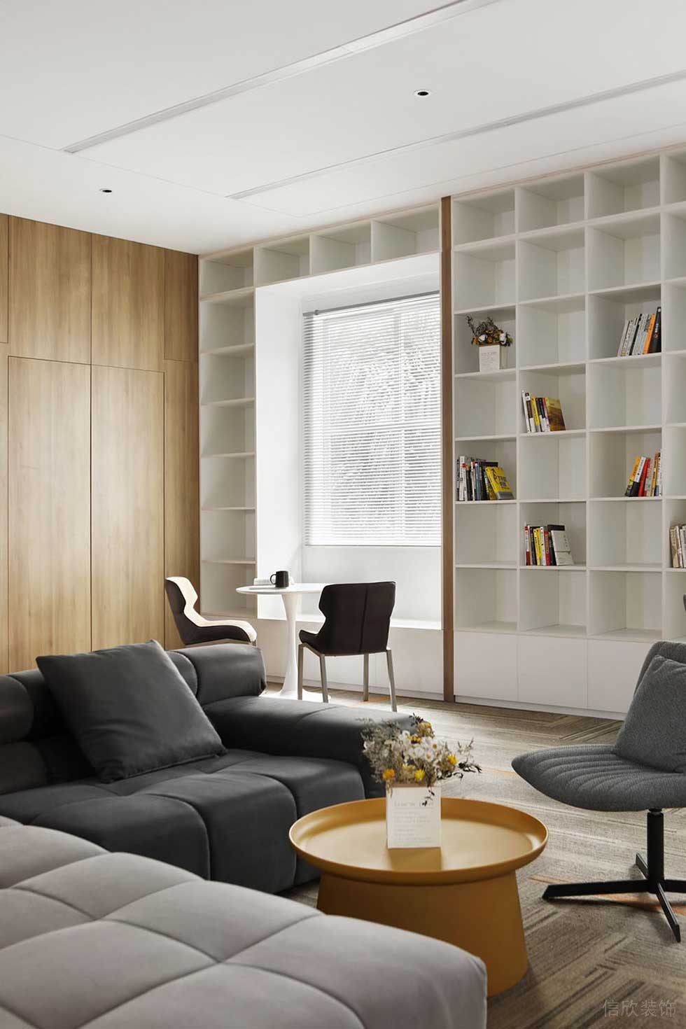 簡(jiǎn)約風(fēng)格辦公空間休閑室設(shè)計(jì)圖