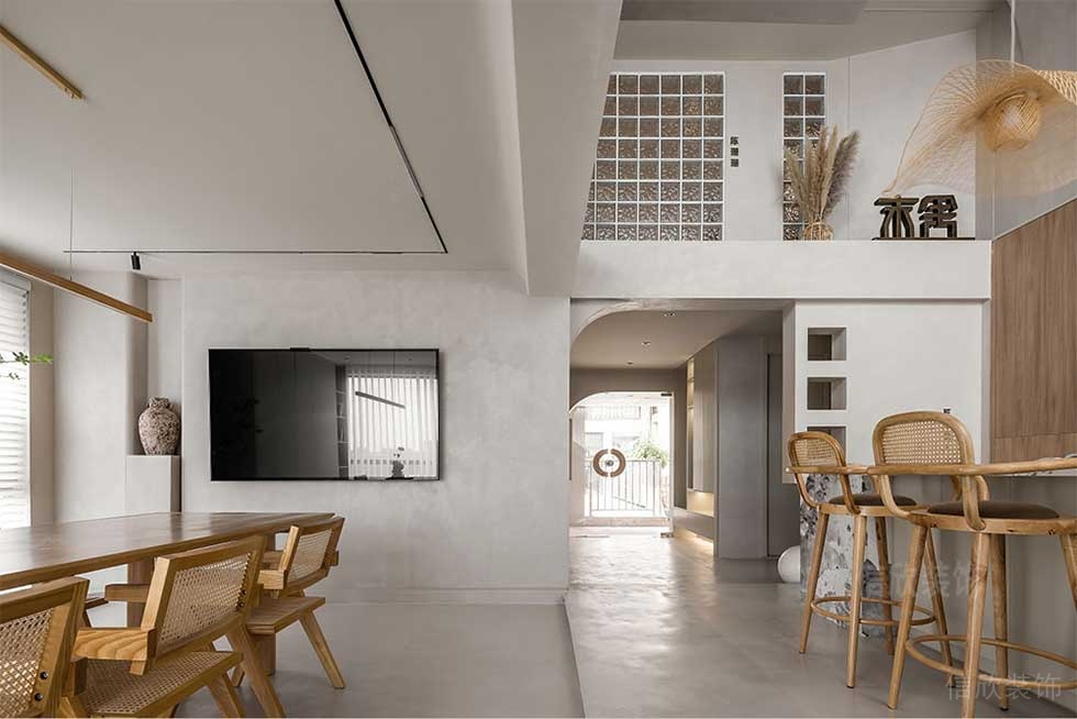 簡約風(fēng)格辦公空間裝修案例休閑廳設(shè)計圖