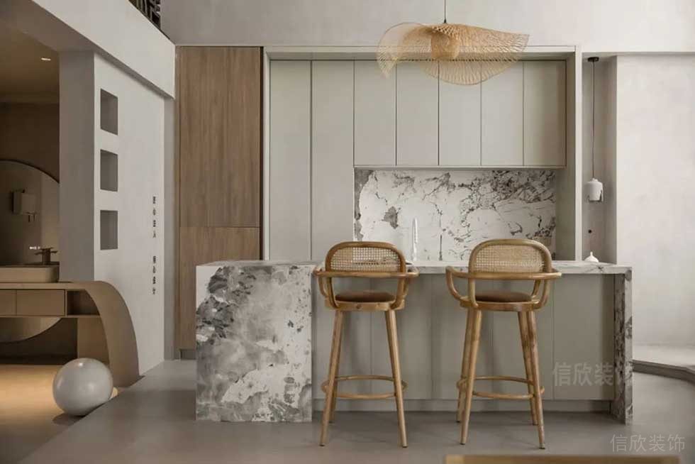 簡(jiǎn)約風(fēng)格辦公室案例茶水間設(shè)計(jì)圖