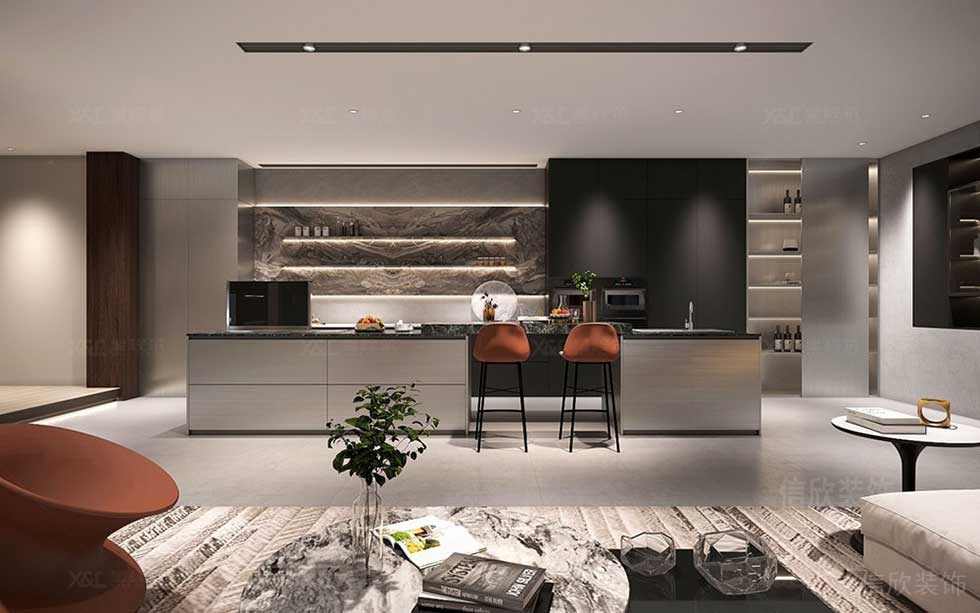 簡(jiǎn)約風(fēng)格辦公室茶水間休閑區(qū)裝修圖