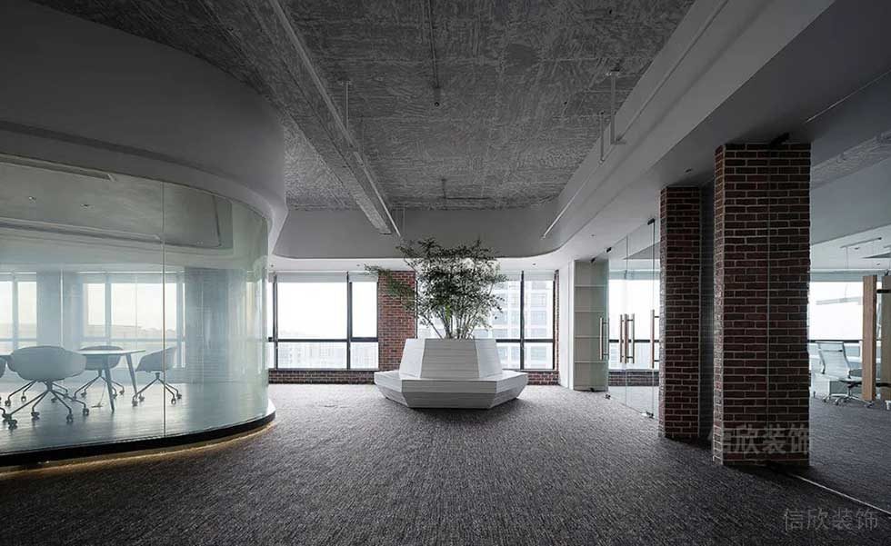 簡約風(fēng)格辦公室休閑活動廳效果圖