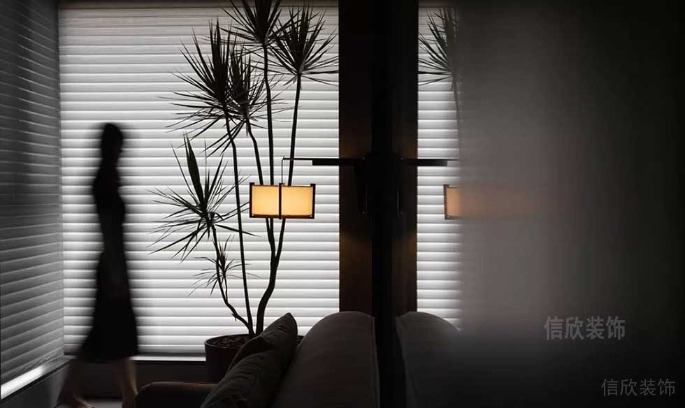 簡約風(fēng)格辦公室休息室壁燈效果圖