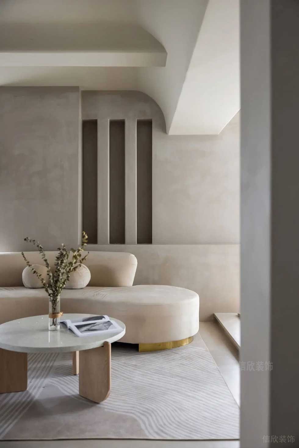 簡約風(fēng)格辦公室休閑閱讀區(qū)裝修圖